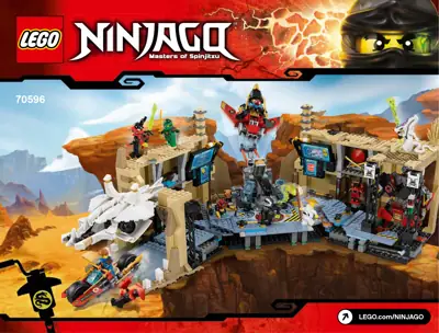 LEGO NINJAGO Samurai X Cave Chaos • Set 70596 • SetDB