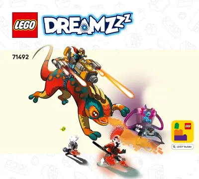 LEGO DREAMZzz Mateo's Fire Chameleon • Set 71492 • SetDB