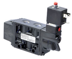 K41EA00KS1KV21W2 | Nugget 200 Series 24Vdc 3/2 locking solenoid