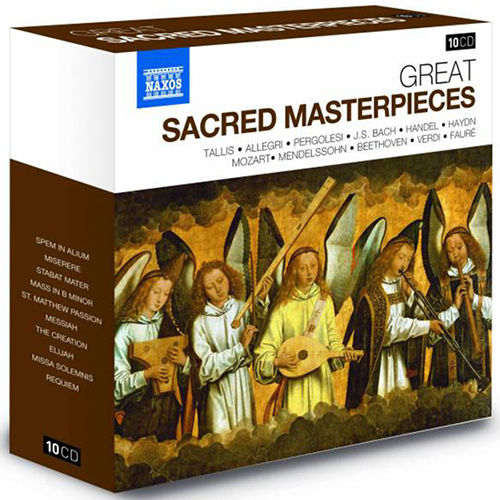 GREAT SACRED MASTERPIECES (10-CD Box Set) - 8.501062 | Discover
