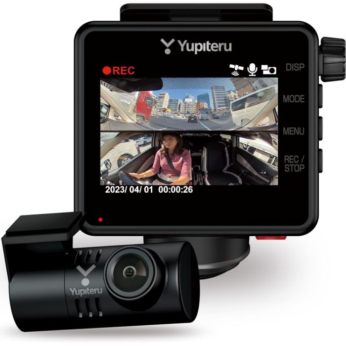 360°+リアカメラドライブレコーダー Q-32Rの通販｜ドライブレコーダー