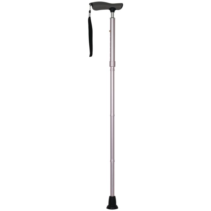 幸和製作所 折りたたみ伸縮ステッキ(首細)ピンク CAF10-PKの通販