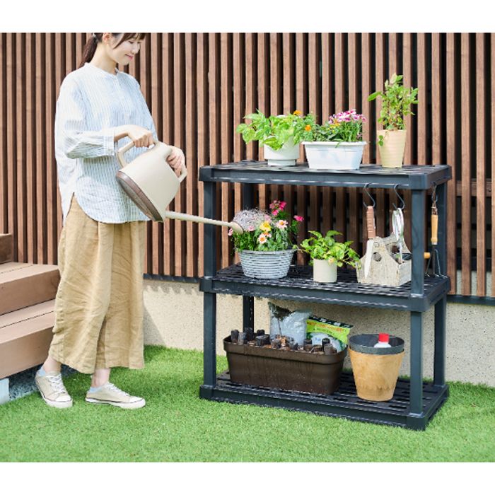 アイリスオーヤマ プラスチックラック PLR-9143の通販｜ラック｜収納棚