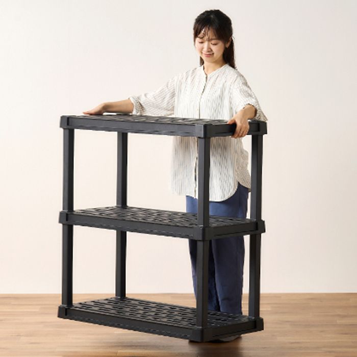 アイリスオーヤマ プラスチックラック PLR-9143の通販｜ラック｜収納棚