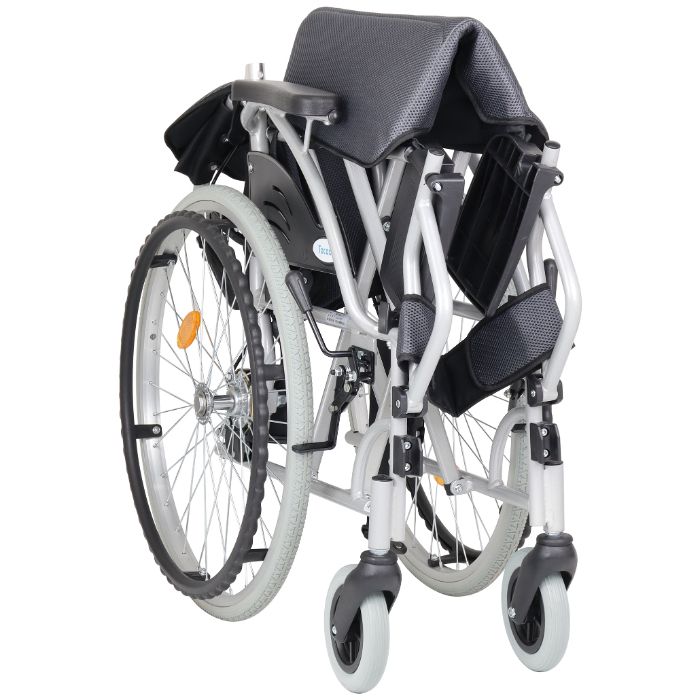 幸和製作所 テイコブ車いす標準型(自走式) WHS07-GYの通販｜シルバー