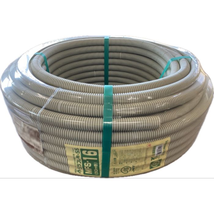 未来工業 ミラフレキSS PF管16mm 50m MFS16X50Mの通販｜PF管・CD管・VE