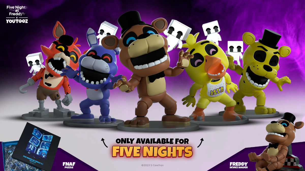 Youtooz's FIVE NIGHTS AT FREDDY's Collectible Figures Will