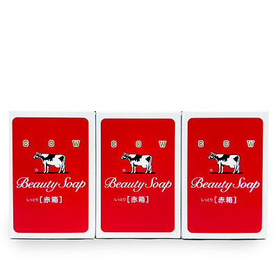 牛乳石鹸 カウブランド 赤箱 3入 | ニジヤマーケット