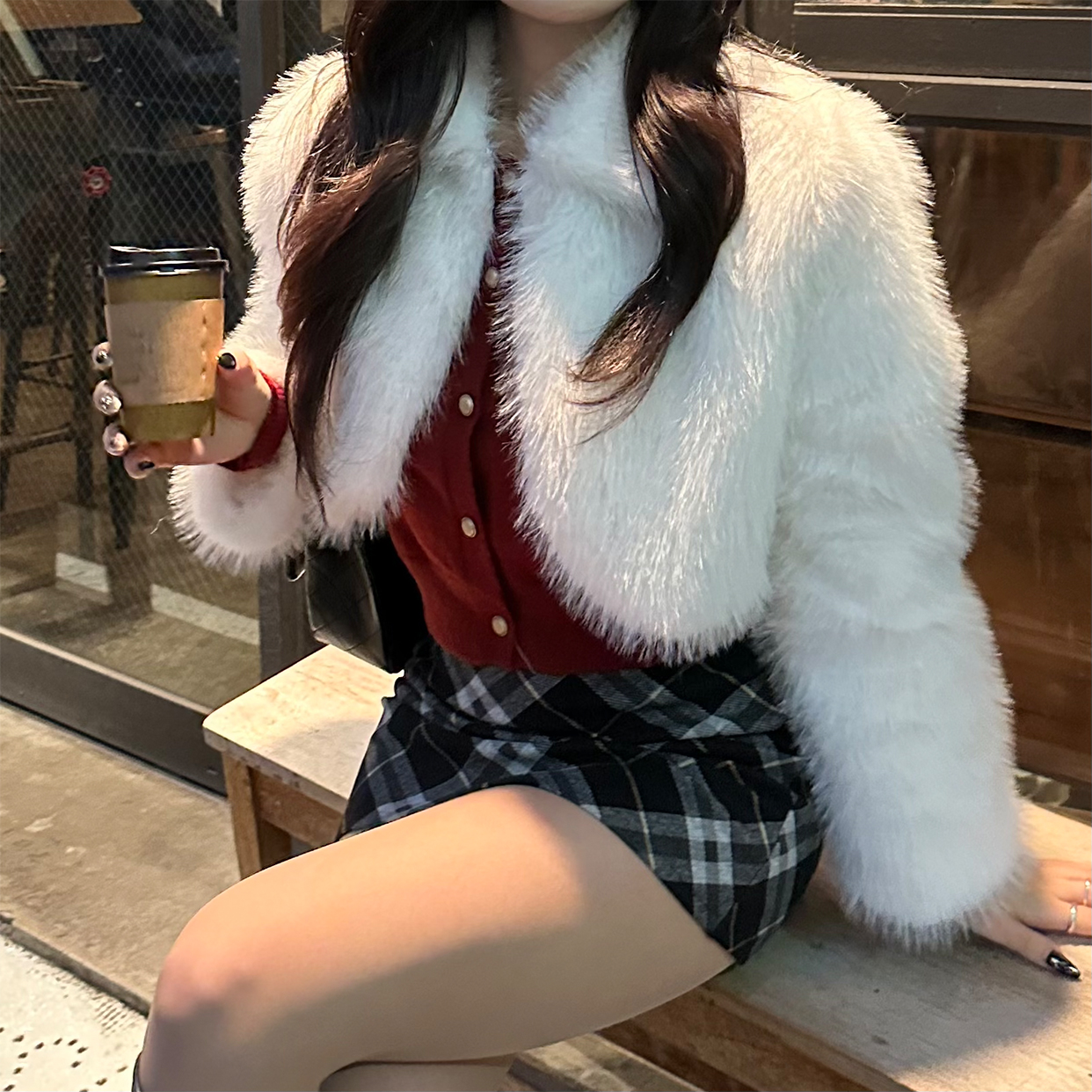 カラーショートエコファージャケット | ファッション通販サイト NUGU