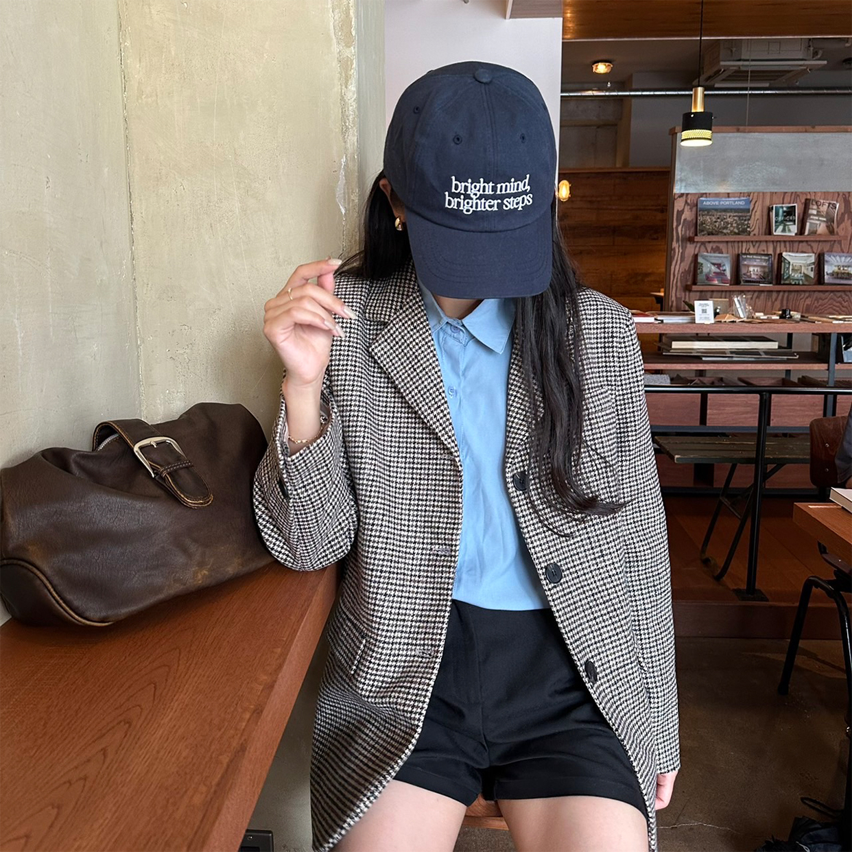 ハウンドトゥースチェックジャケット | ファッション通販サイト NUGU