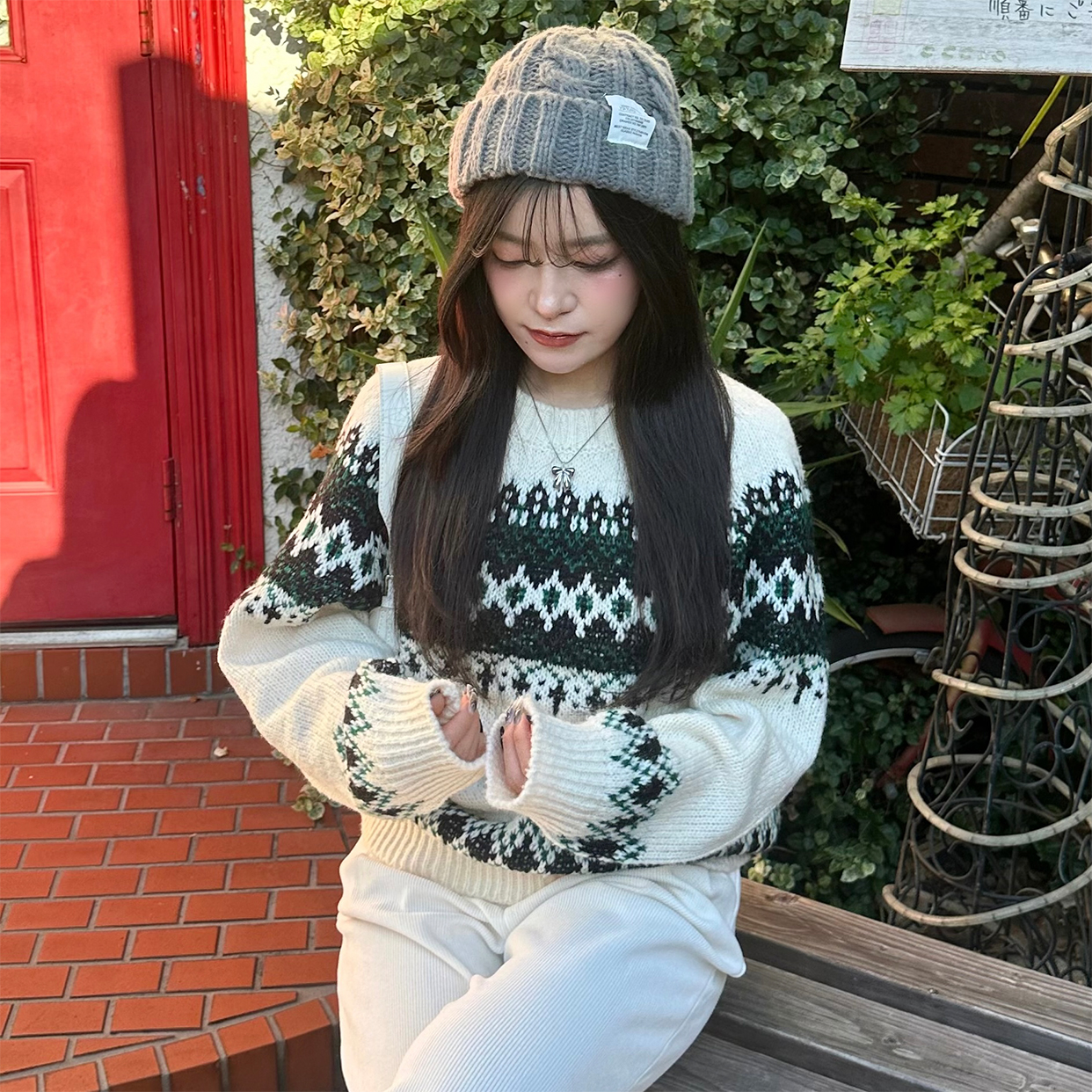 ユニセックス) デュークノルディックニット | ファッション通販サイト NUGU