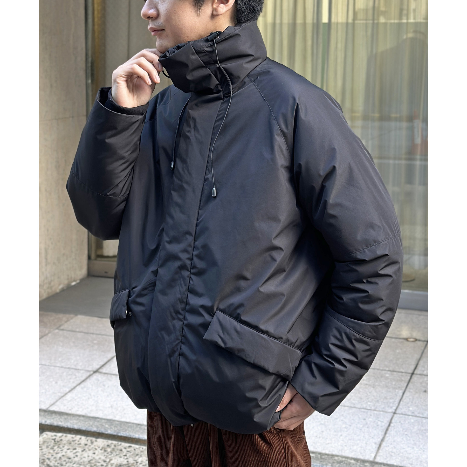 ボリュームネックスタンドブルゾン | ファッション通販サイト NUGU