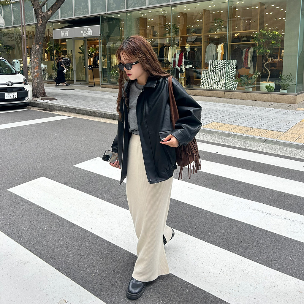 カラーレザージャケット | ファッション通販サイト NUGU