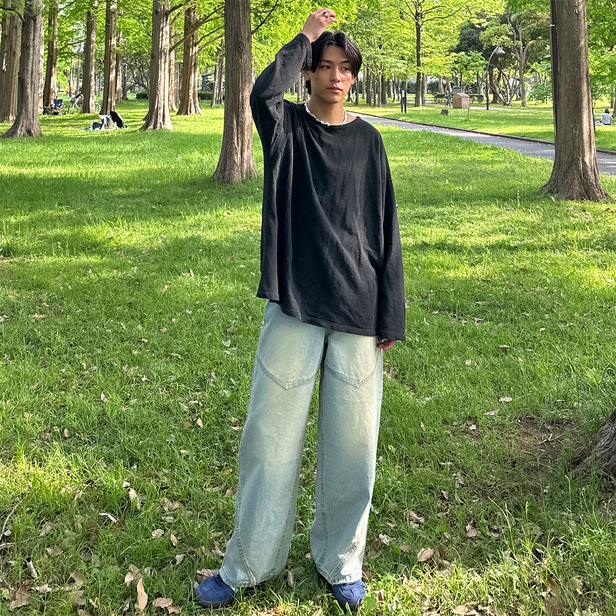 ラフダイロングスリーブTシャツ | ファッション通販サイト NUGU