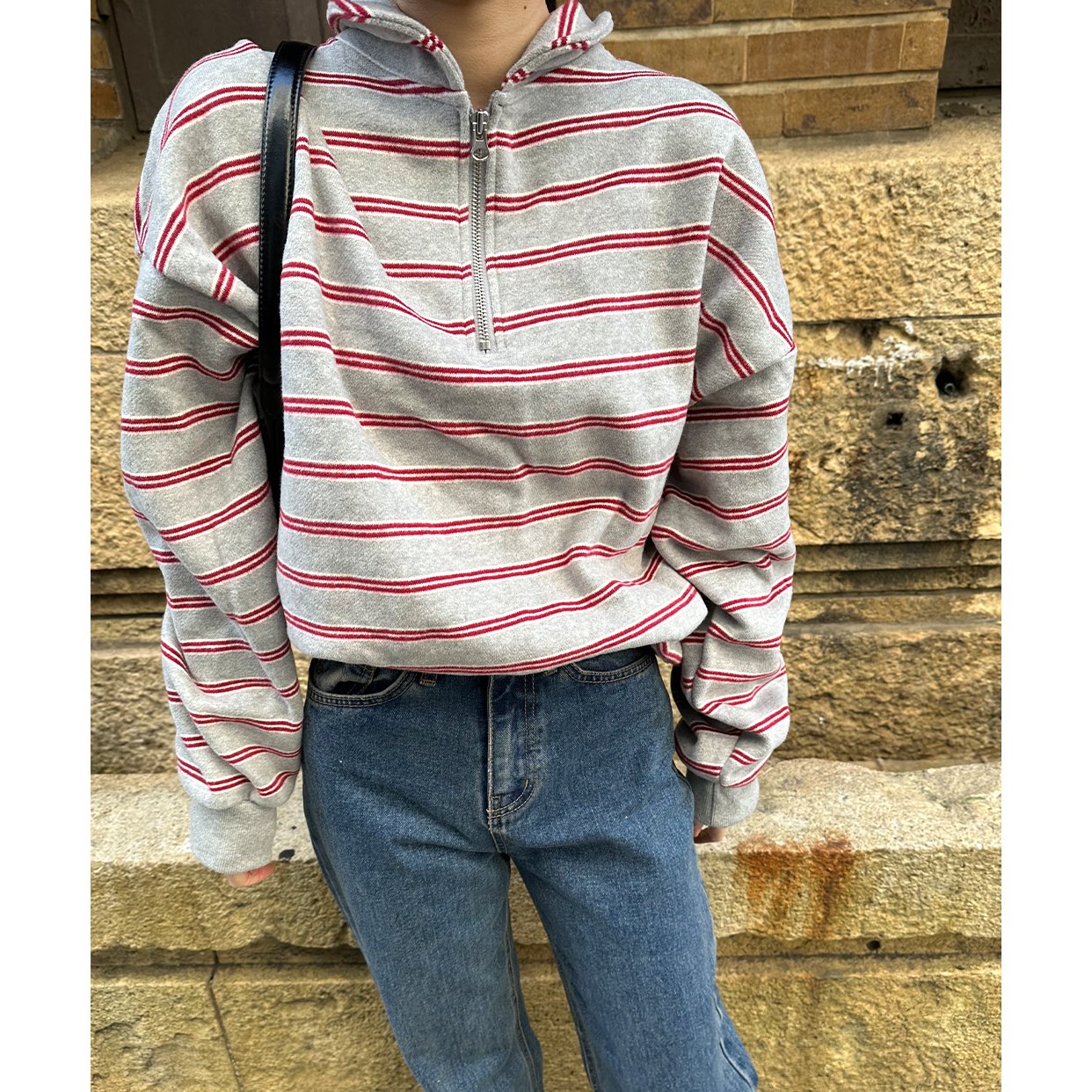 ボーダーカラーロンT | ファッション通販サイト NUGU