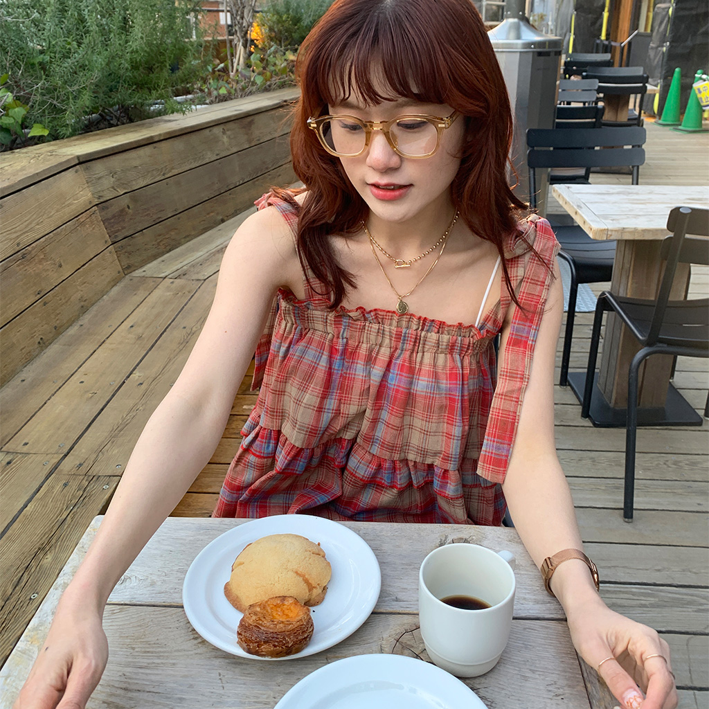 チェックノースリーブブラウス | ファッション通販サイト NUGU