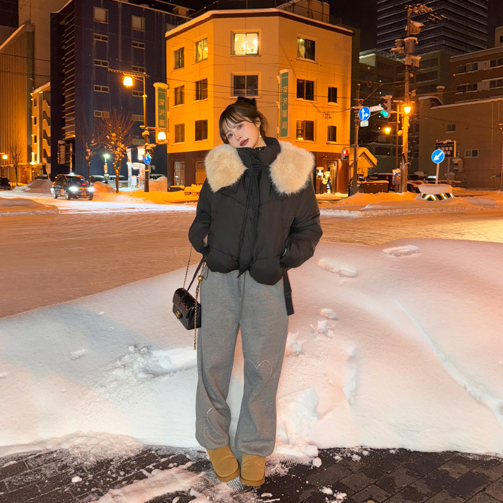 ファーカラーダウンジャケット | ファッション通販サイト NUGU