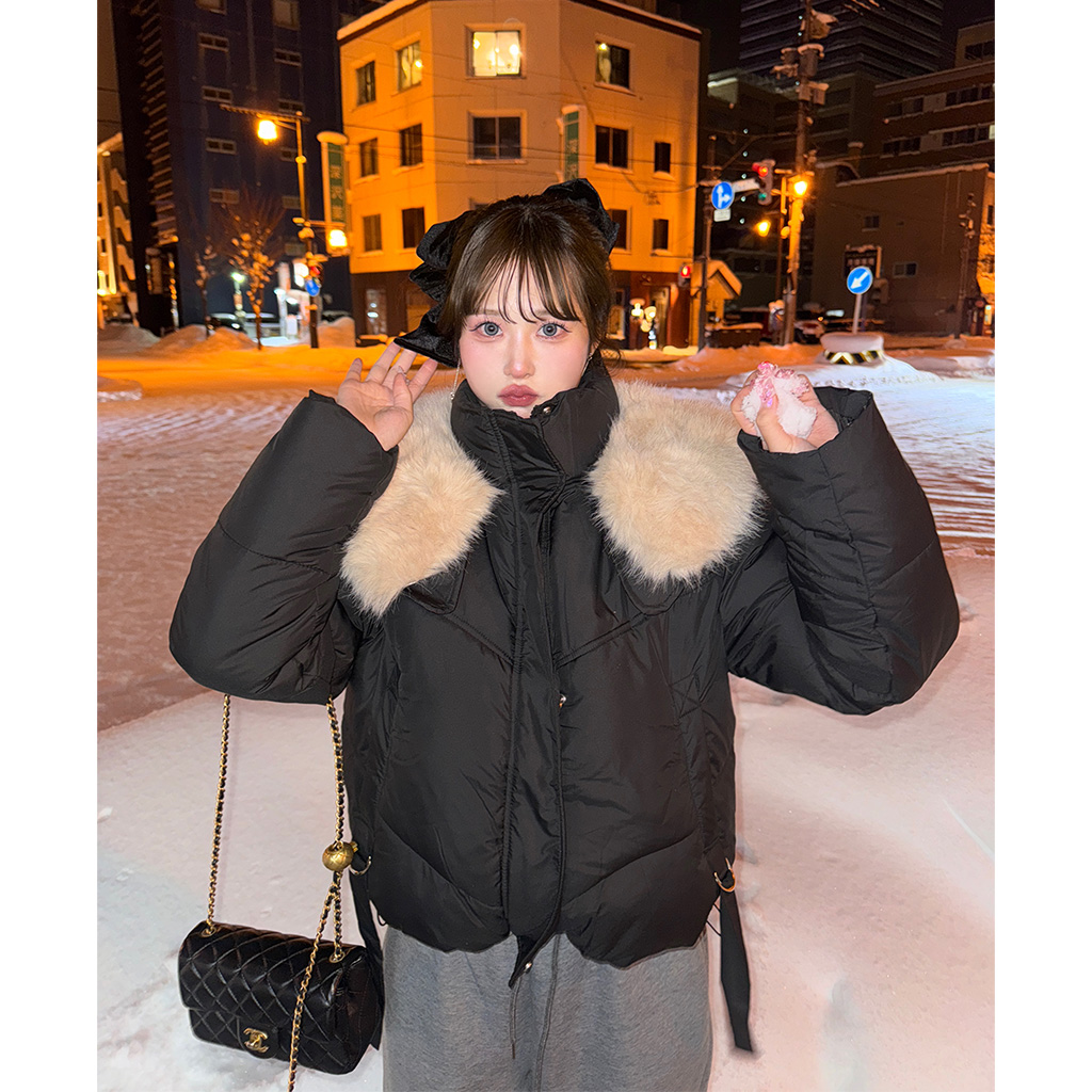 ファーカラーダウンジャケット | ファッション通販サイト NUGU