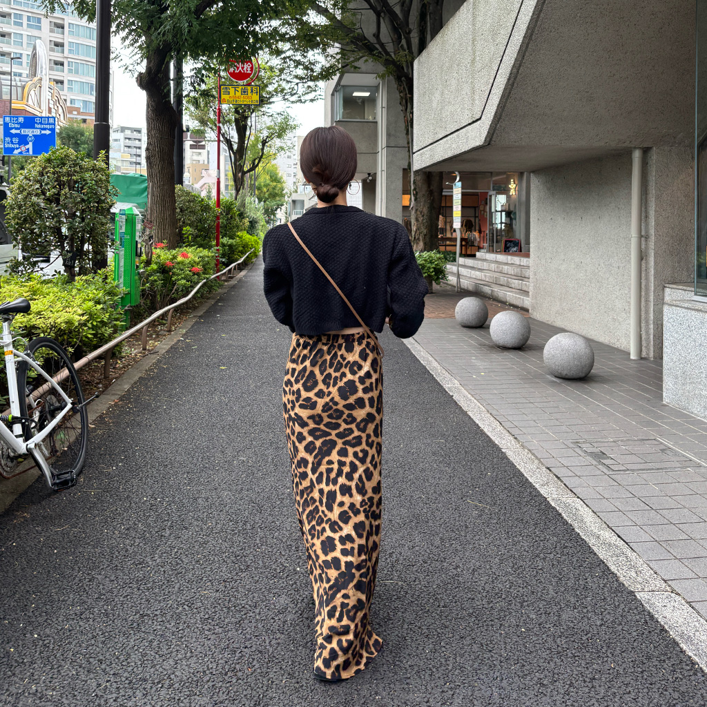 レオパードロングスカート | ファッション通販サイト NUGU