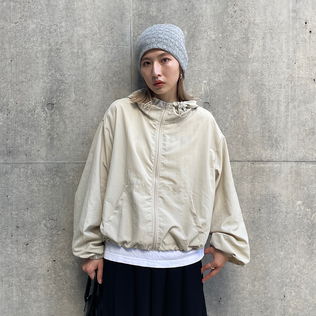 フーディーウインドブレーカー | ファッション通販サイト NUGU