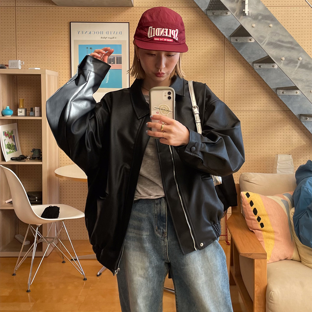 ベーシックレザージャケット | ファッション通販サイト NUGU