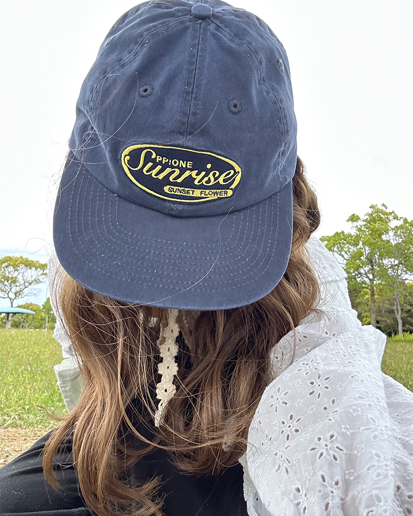 サンライズ刺繍キャンプキャップ | ファッション通販サイト NUGU