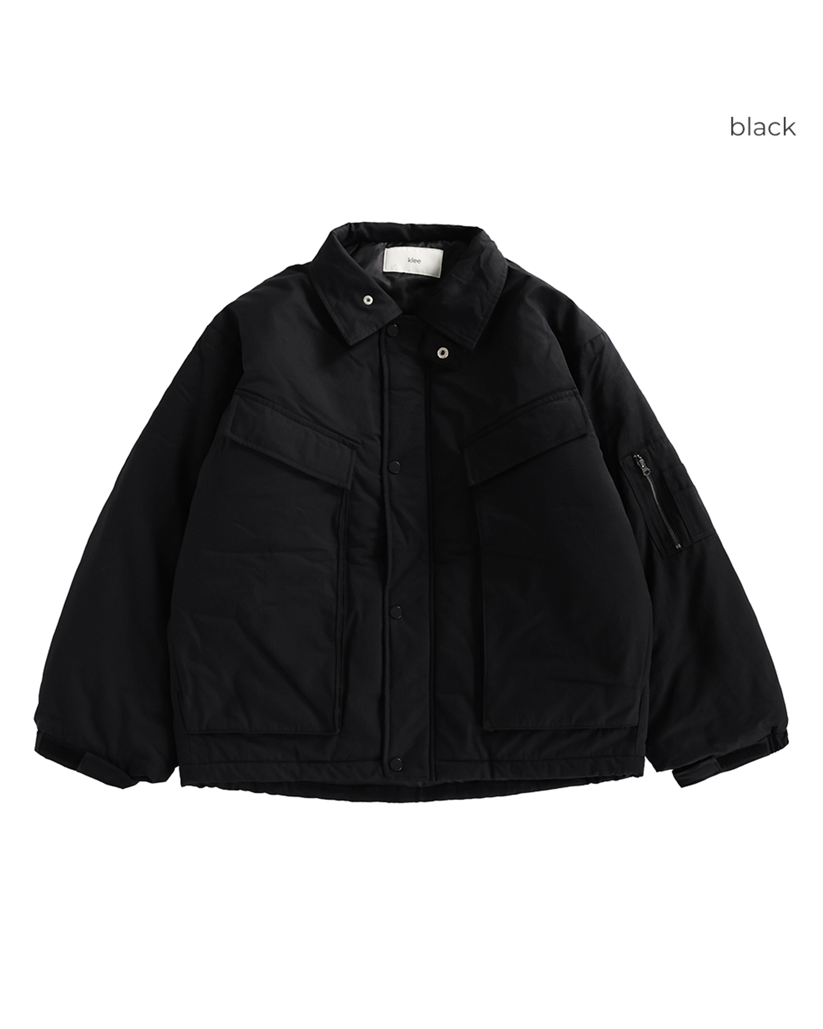 ORIGINAL) ワイドポケットミリタリーパディングジャケット