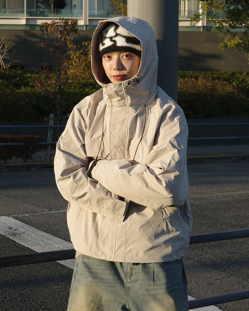 ユニセックス)ゴープコアフードジャケット | ファッション通販サイト NUGU