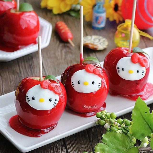 キティちゃんのりんご飴/あーたん | Snapdish[スナップディッシュ] (ID