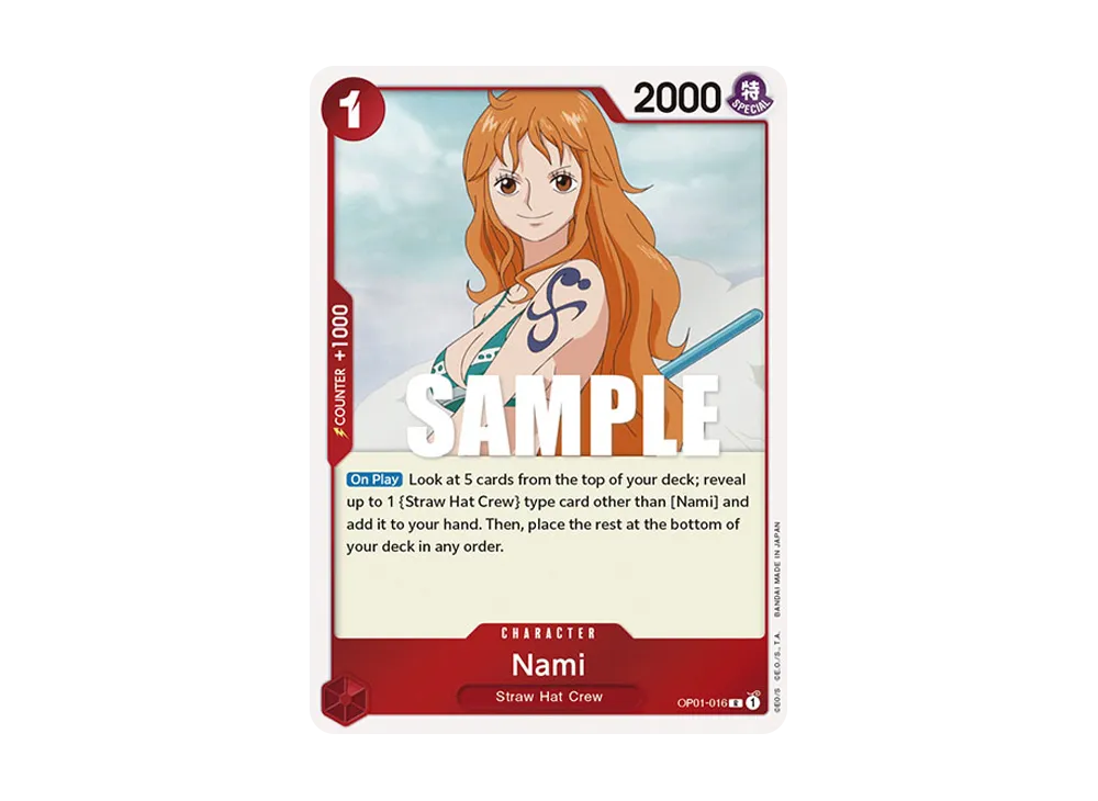 ナミ R [OP01-016] ( プレミアムカードコレクション ガールズ