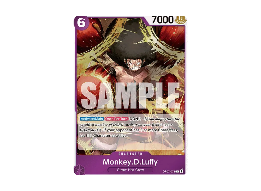 モンキー・D・ルフィ R [OP07-073]【英語版】(プロモーションカード