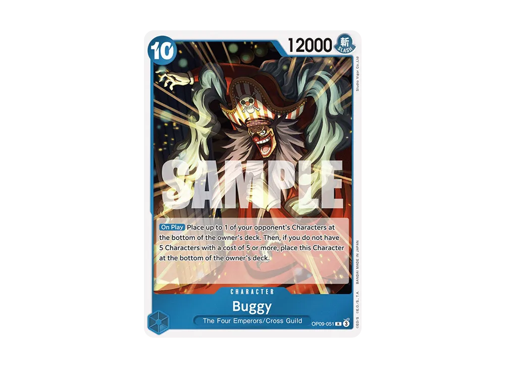 バギー：銀背景 R-SPC :3周年スペシャルカード [OP09-051](ブースター