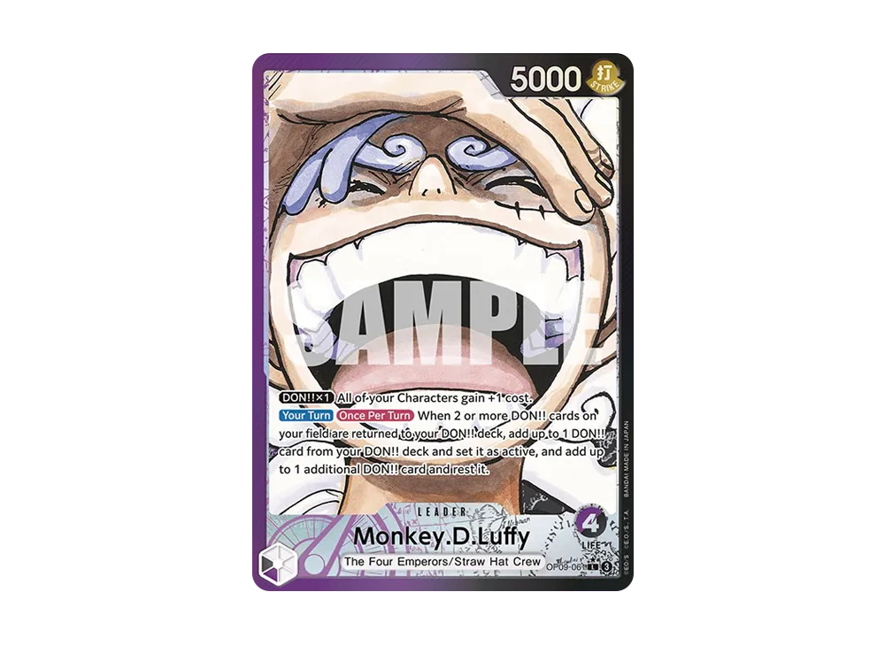 モンキー・D・ルフィ L-P [OP09-061](ブースターパック「新たなる皇帝