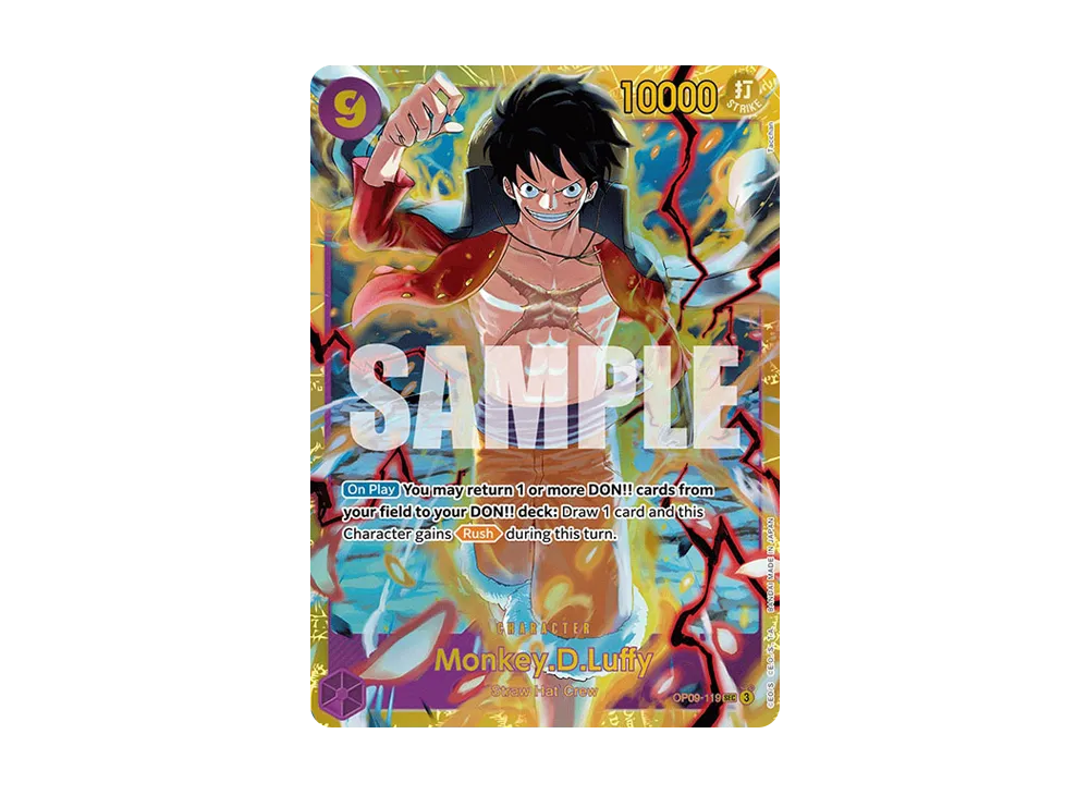 モンキー・D・ルフィ SEC-SPC [OP09-119](ブースターパック「受け継が