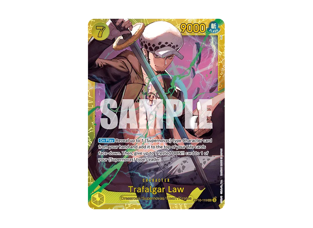 トラファルガー・ロー SEC-SP (コミパラ) [OP10-119](ブースターパック