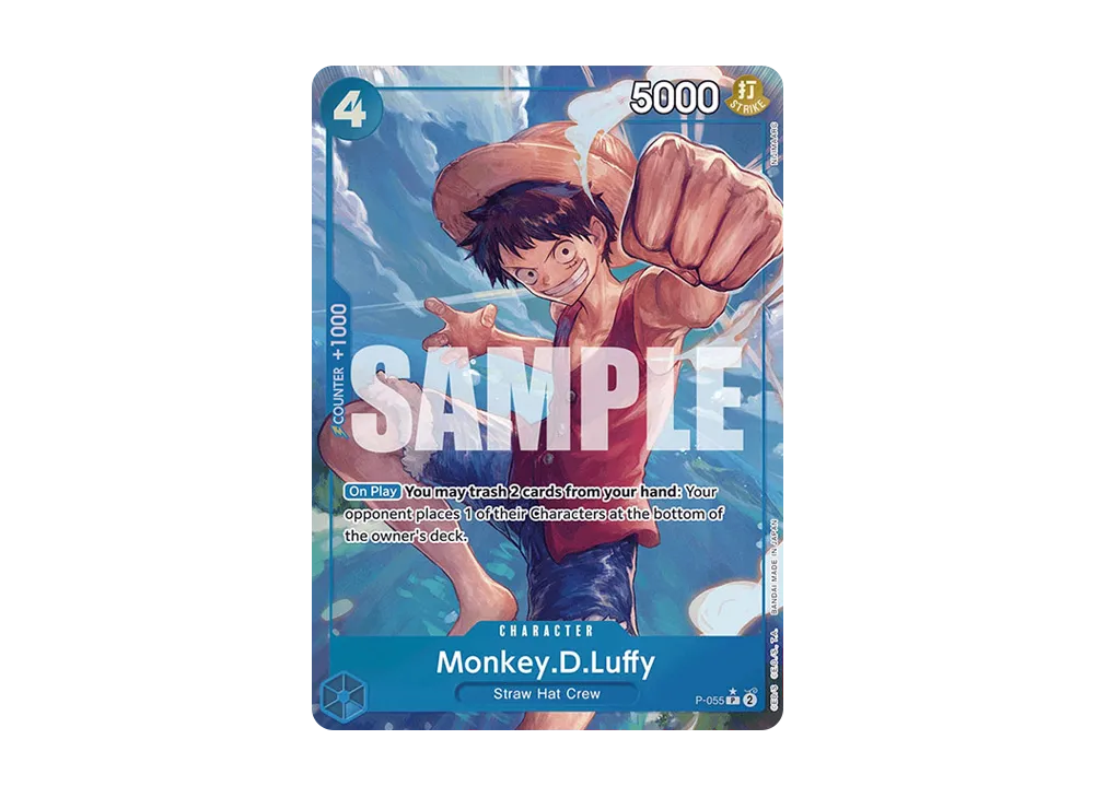 モンキー・D・ルフィ：P (未開封) [P-055]【英語版】(プロモーション