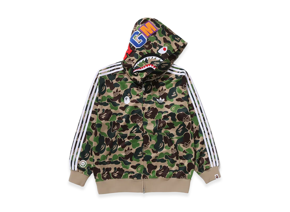 A BATHING APE x adidas Relaxed Fit Track Camo Shark Full Zip