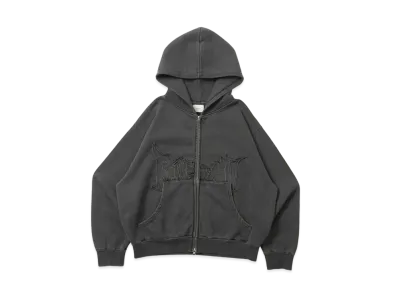 BLESS U Bless U Pigment Zip Hoodie 