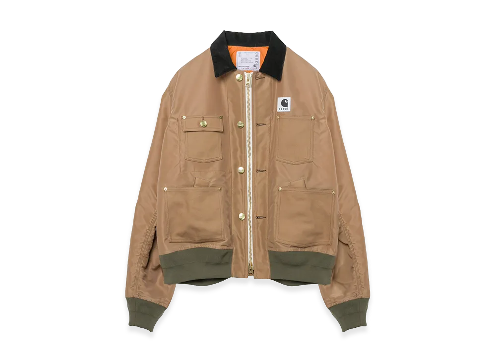 sacai x Carhartt WIP Nylon Twill x Duck Blouson 