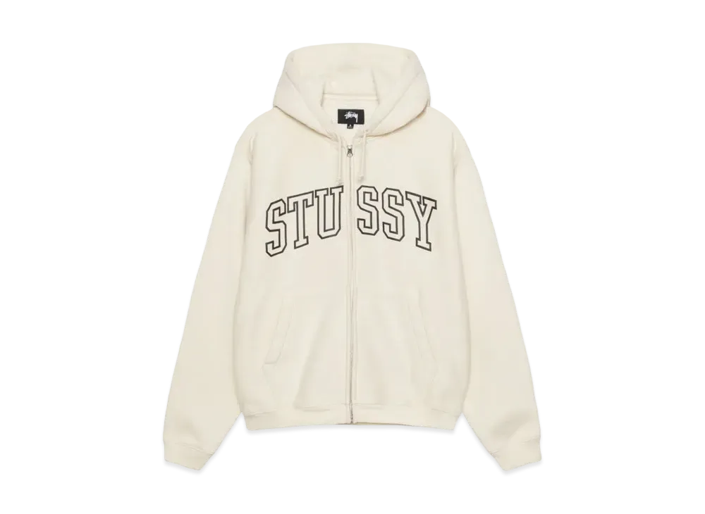 Stussy Outline Zip Hoodie 