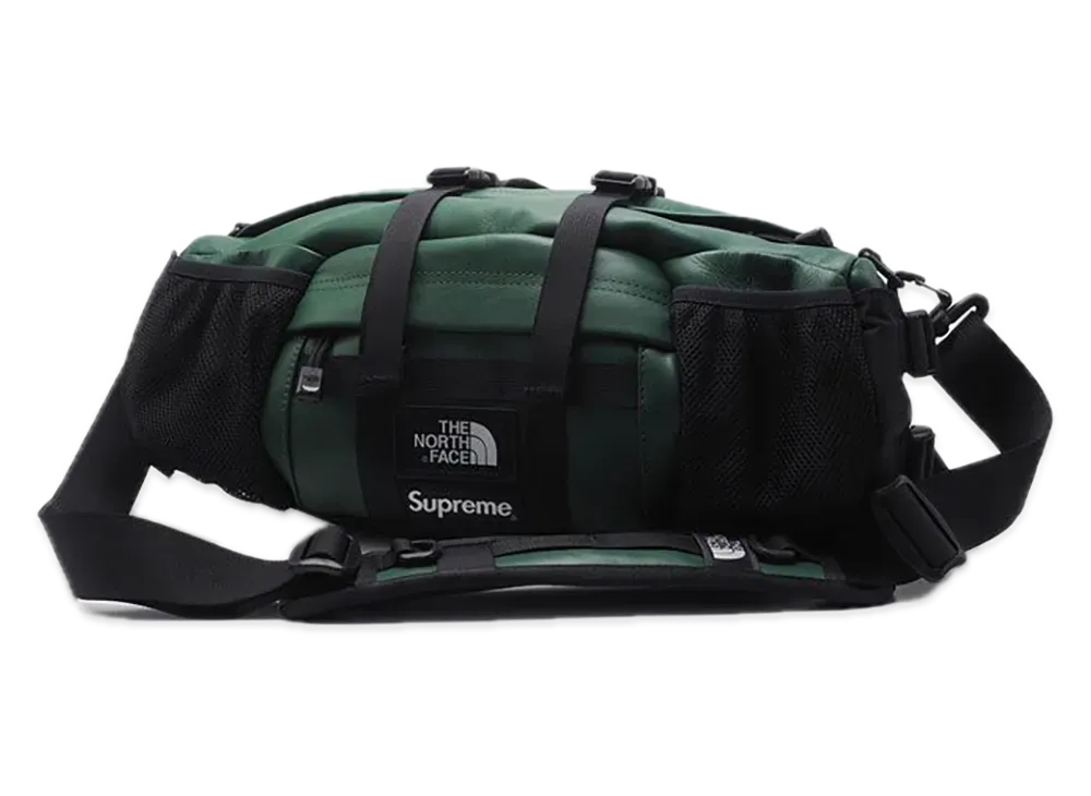 Supreme x The North Face Leather Mountain Waist Bag 
