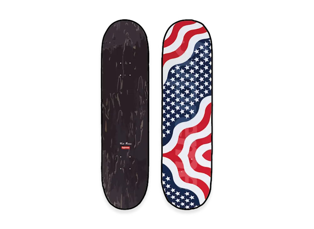 Supreme Flag Skateboard 