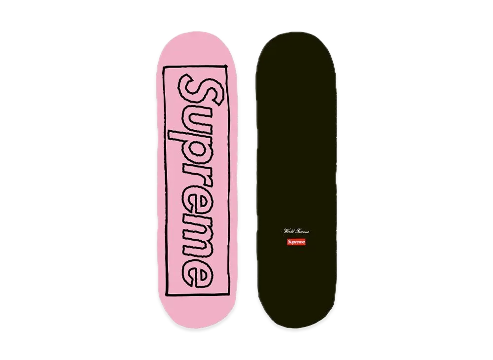 Supreme KAWS Chalk Logo Skateboard 