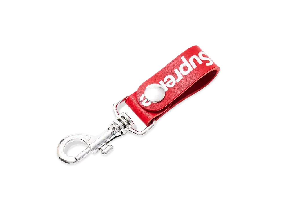 Supreme Leather Key Loop 