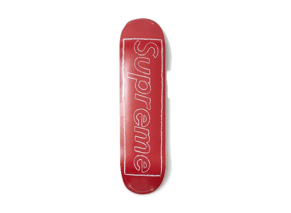 Supreme KAWS Chalk Logo Skateboard 