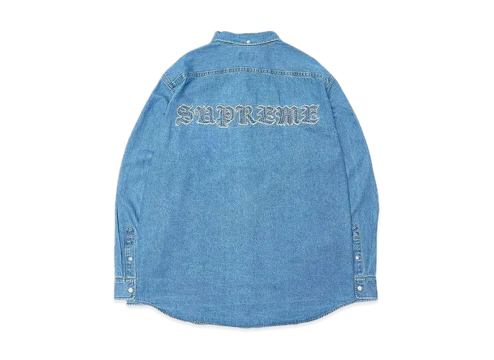 Supreme Appliqué Denim Shirt 