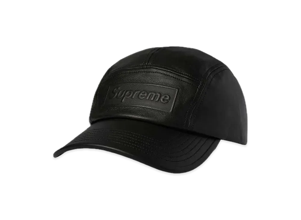 Supreme GORE-TEX Leather Camp Cap 