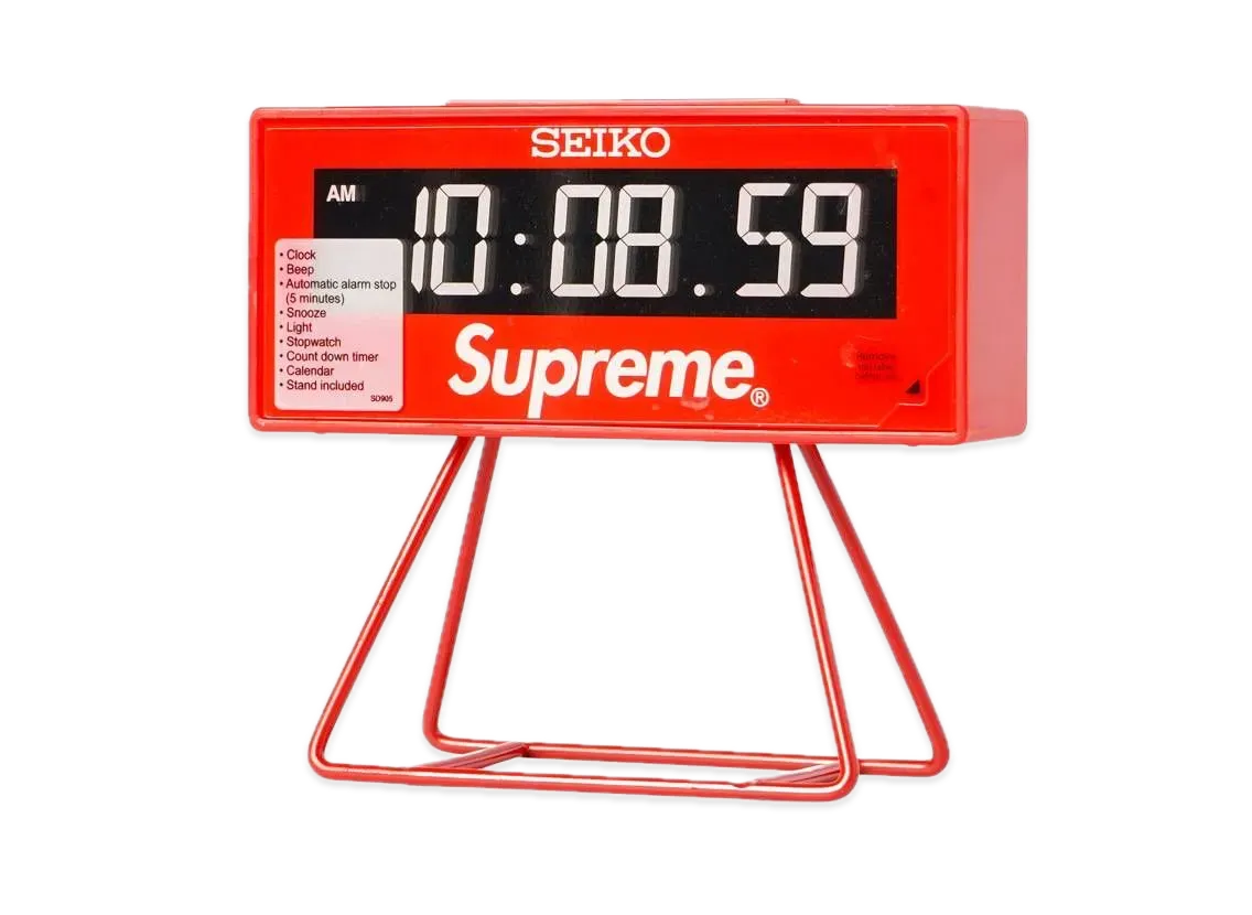 Supreme / Seiko Marathon Clock 