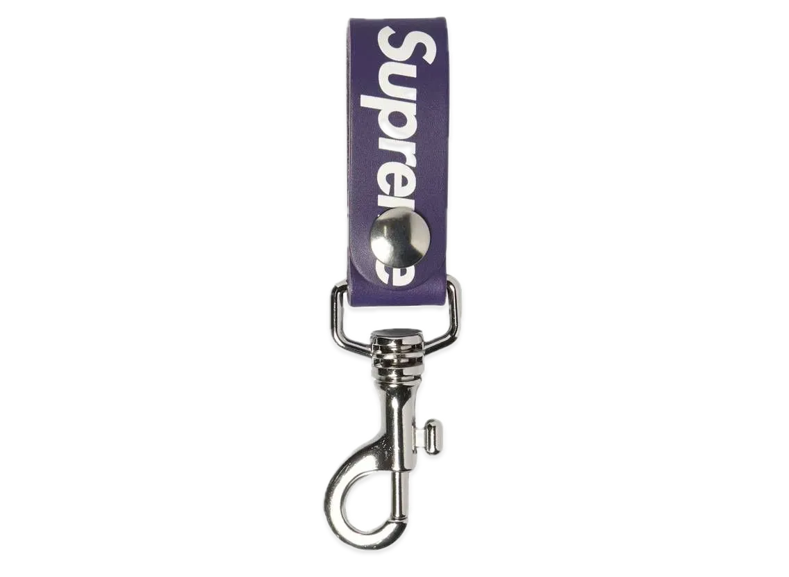 Supreme Leather Key Loop 