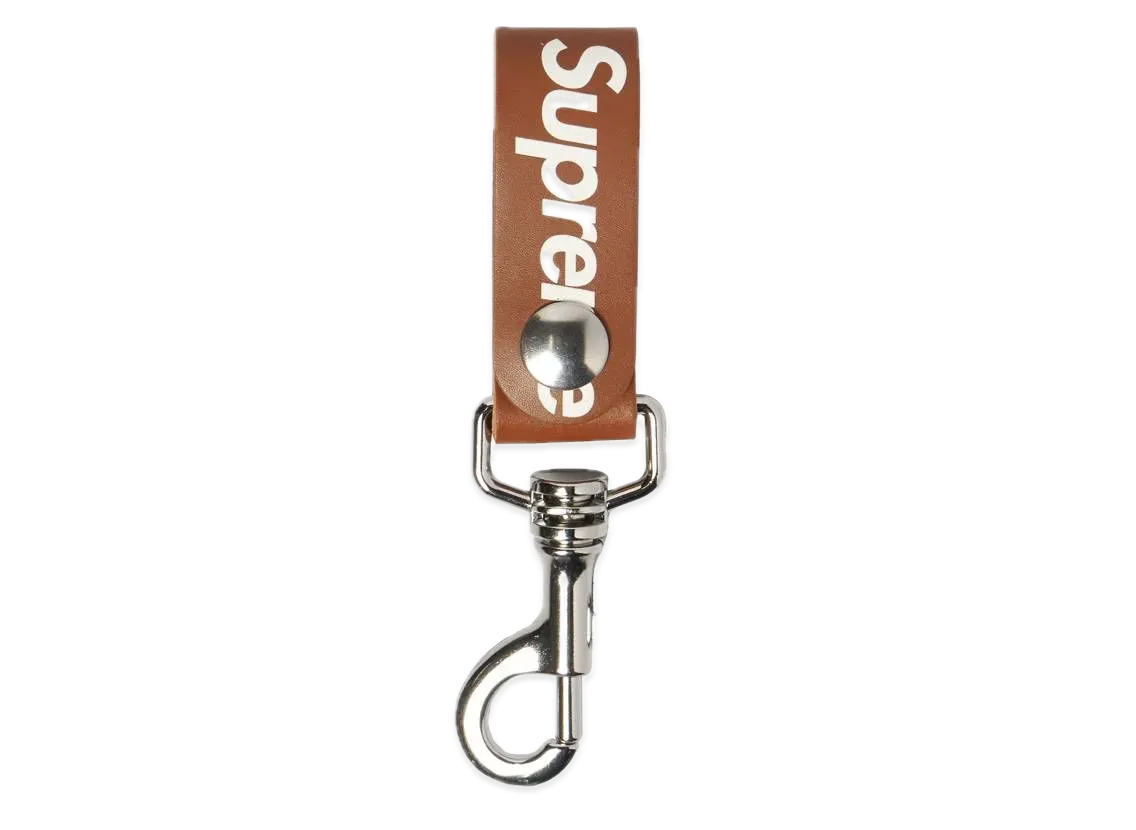 Supreme Leather Key Loop 